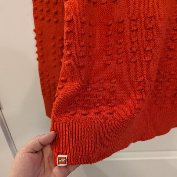 Lego x Target Men Textured Sweater Red M - Picture 2 of 7